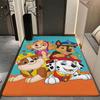 Happy Paw Patrol Pups Theme Rug Thick Nonslip Carpet For Hallway Balcony Study Home Decor Christmas Gift