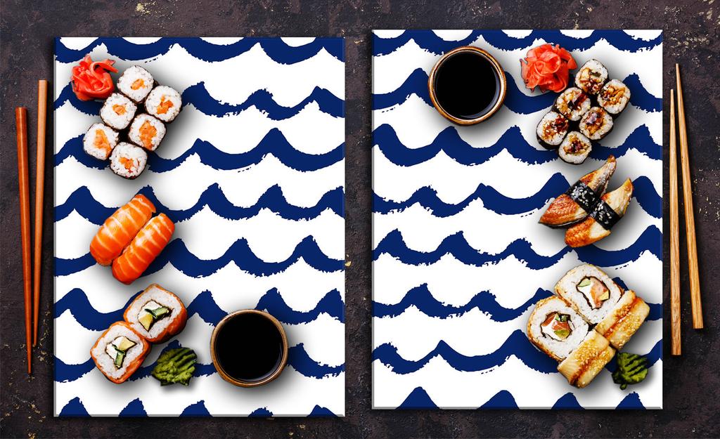 GLASS CUTTING BOARD PLATE 2x40x52 PATTERN