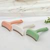 Curved Head Pet Comb Dense Teeth Deshedding Brush with Non-Slip Handle Gentle Pet Grooming Brush for All Coat Types Dogs Cats