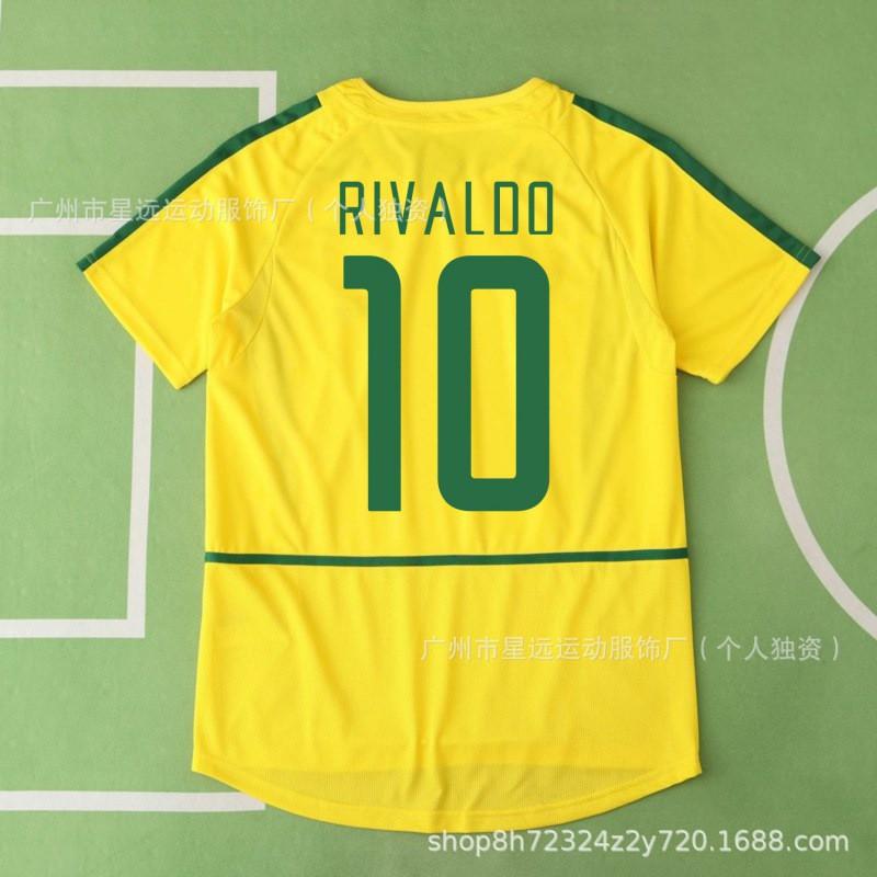 Brazil Retro Football Jersey Short Long Sleeve National Team World Cup Vintage Soccer Shirt