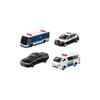 TAKARA TOMY Tomica Gift Set: Patrol Tomica Town! Tomica Police Vehicle Set (Miniature Car Toy) Ages 3 and Up