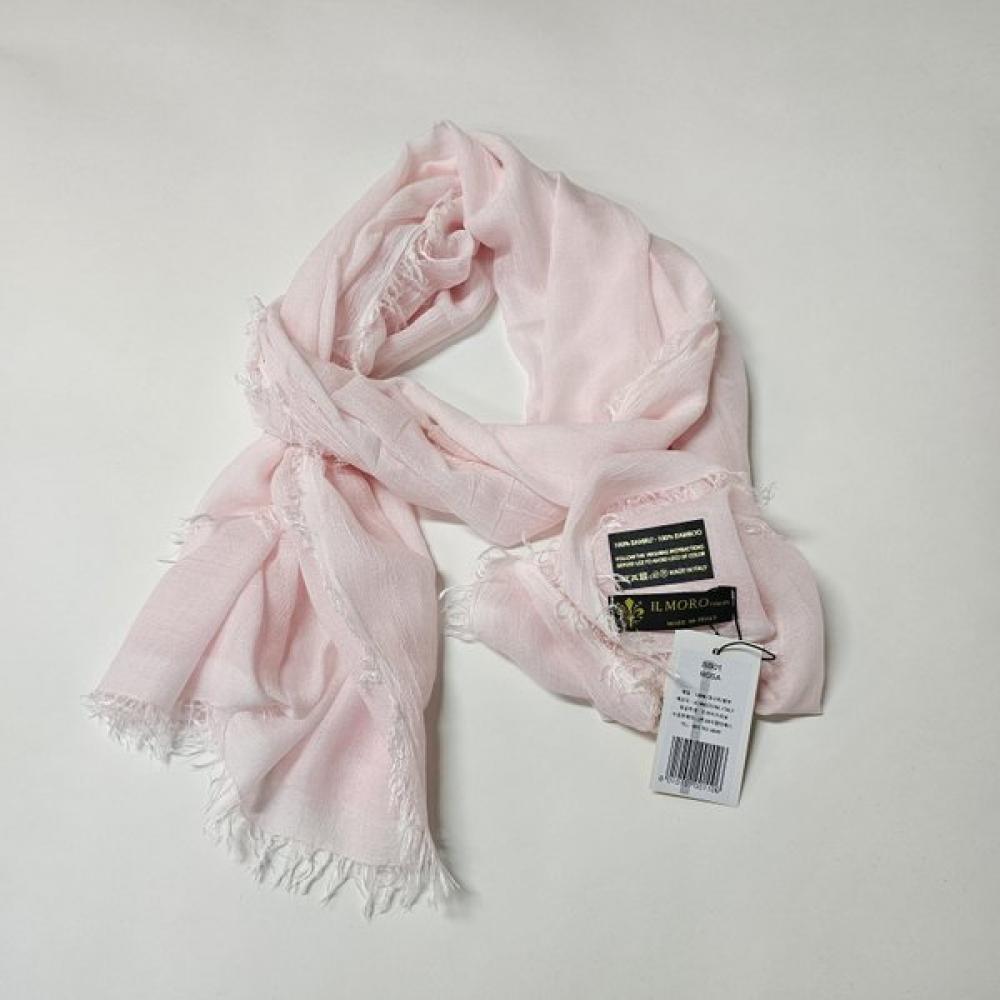 Il Moro Scarf Bamboo Bamboo 01 Rosa Single option
