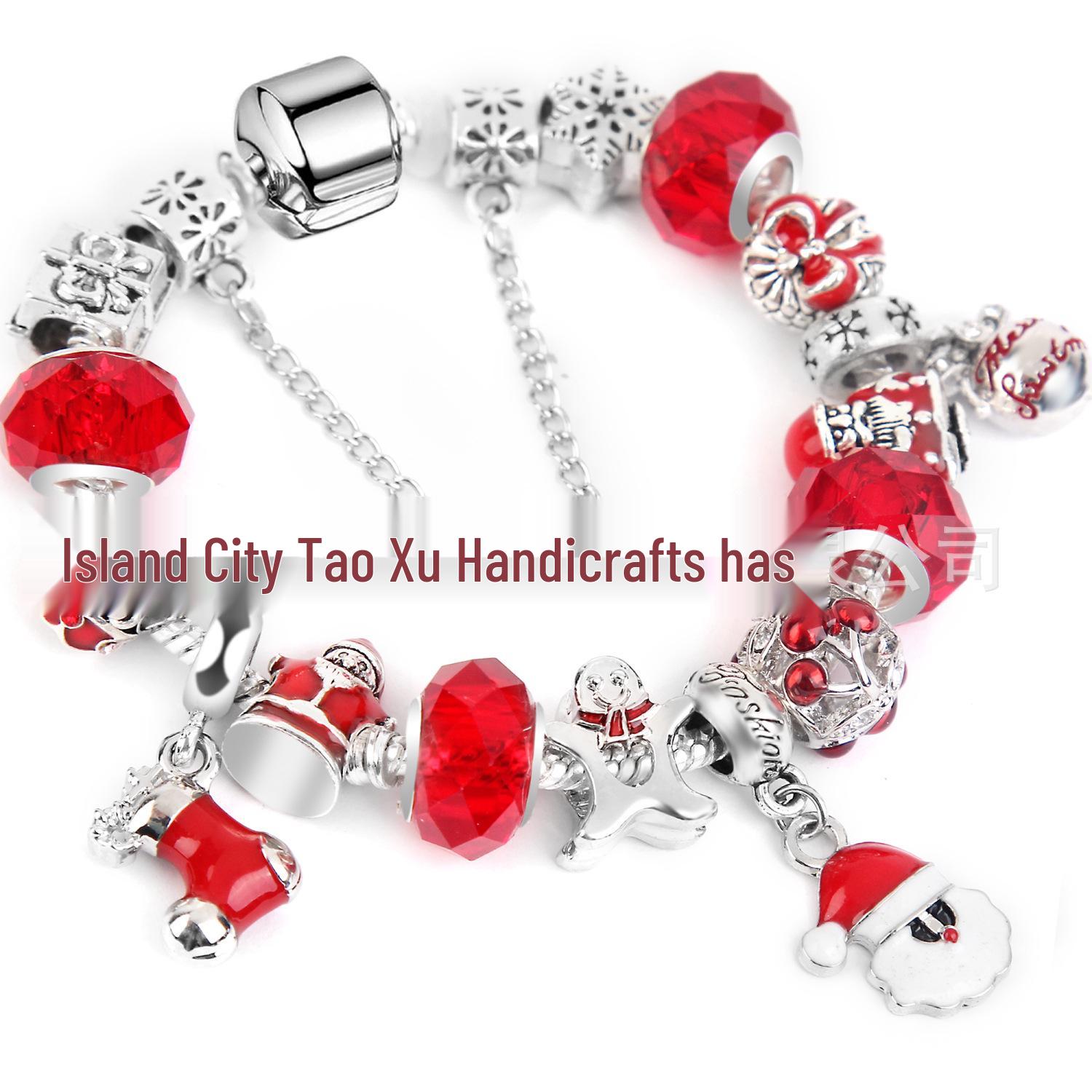 

Браслет женский Pan s New Crystal Jewelry - Идеальный подарок для жены, на Новый год или Рождество 19cm