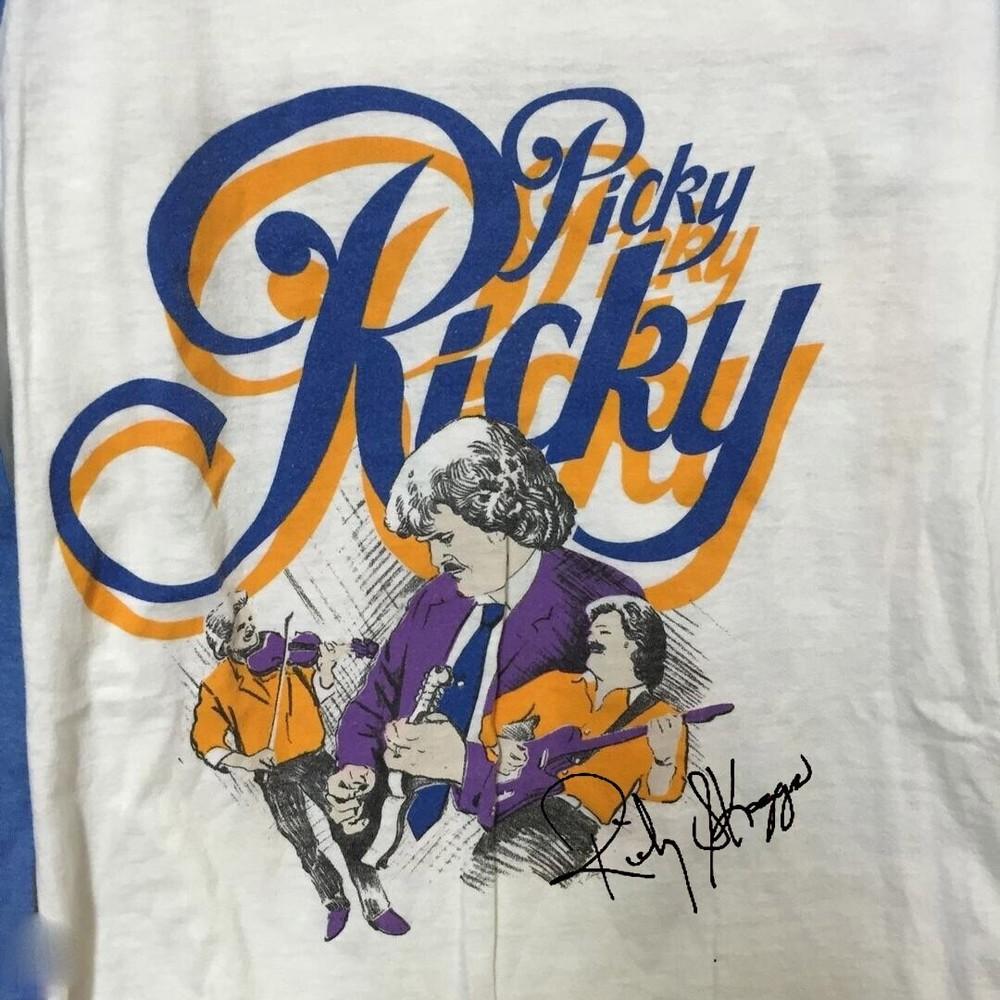 Ricky Skaggs Concert Tour Cotton White S-234XL Unisex Shirt Unisex T-Shirt XXXL