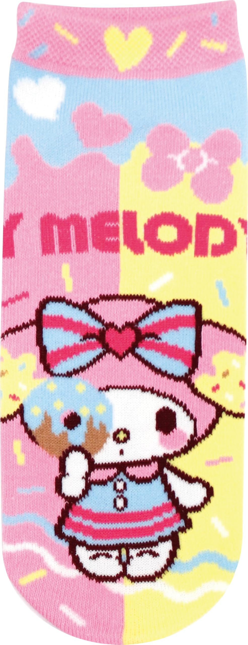 

Жаккардовые носки с героями мультфильмов Sanrio My Melody Donuts для взрослых и женщин JGS0811 [J s Planning] (22-24см)