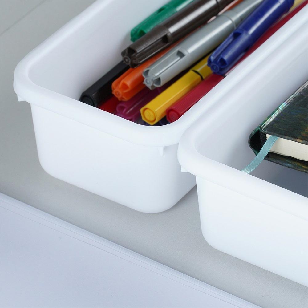 8x Modular Organizer Boxes Containers Storage Drawer Insert