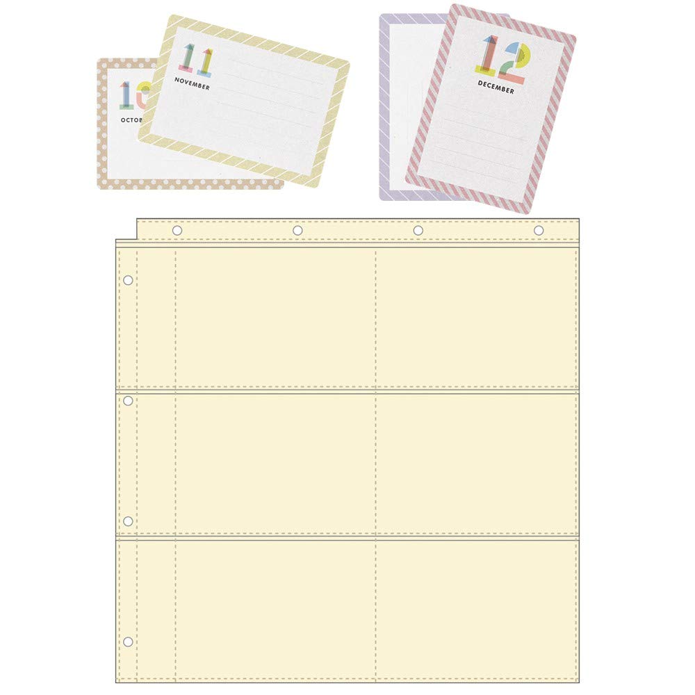 

Набор карточек для журнала Marks Binder Album и BAL-SET01-A
