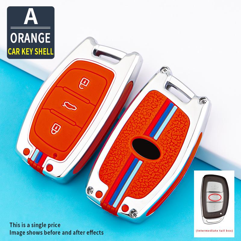 Premium Key Cover for Beijing Hyundai ix35, Lingdong, Mingtu, Langdong, Yuedong, Rena, and Festa