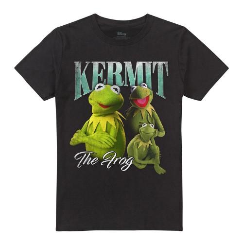 The Muppets Unisex Adult Kermit Homage T-Shirt