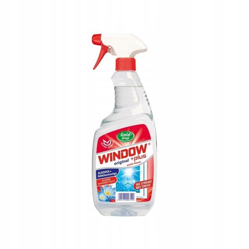 Window Plus Nano Glass and Mirror Cleaner 750 Ml