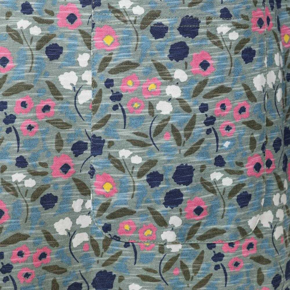 Lazy Jacks Womens/Ladies Pansy Pocket Tunic Top