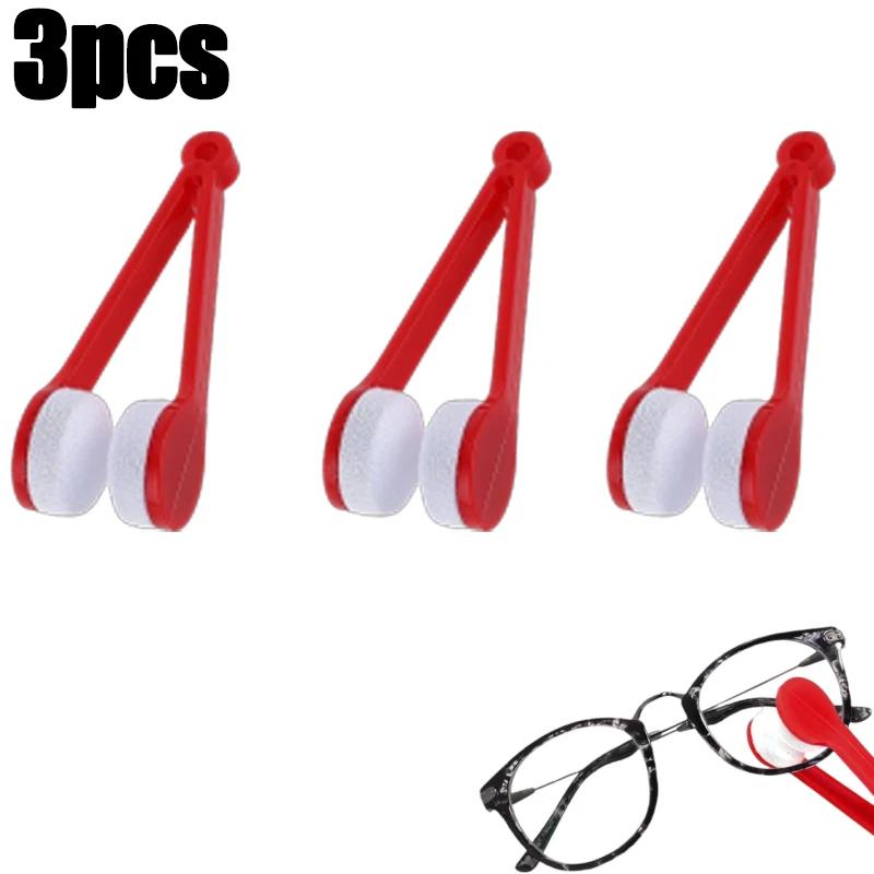 10pcs Fun Creative Multifunctional Glasses Cleaning Rub Eyeglass Sunglasses Spectacles Microfiber Cleaning Brushes Wiping Tools