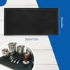 1/2pcs Anti-slip PVC Cup Mat Bar Mat Rubber Coffee Bar Mats Waterproof Heat Resistant Drain Mat for Bar Cafe Mat 30*15CM