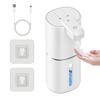 Yousheng Automatic Soap Dispenser Bathroom Touchless Hand Soap Dispenser Wall Mounted IPX5 Waterproof USB Rechargeable Foaming Soap Dispenser with