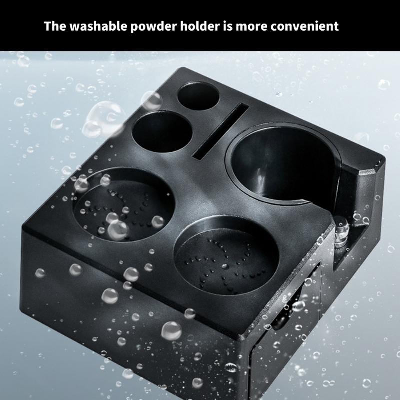 Kaffefilterhållare Kaffefördelare Hållare Kaffepress Ställ Kaffeverktygsorganisatörer Pressstation för Kaffepress