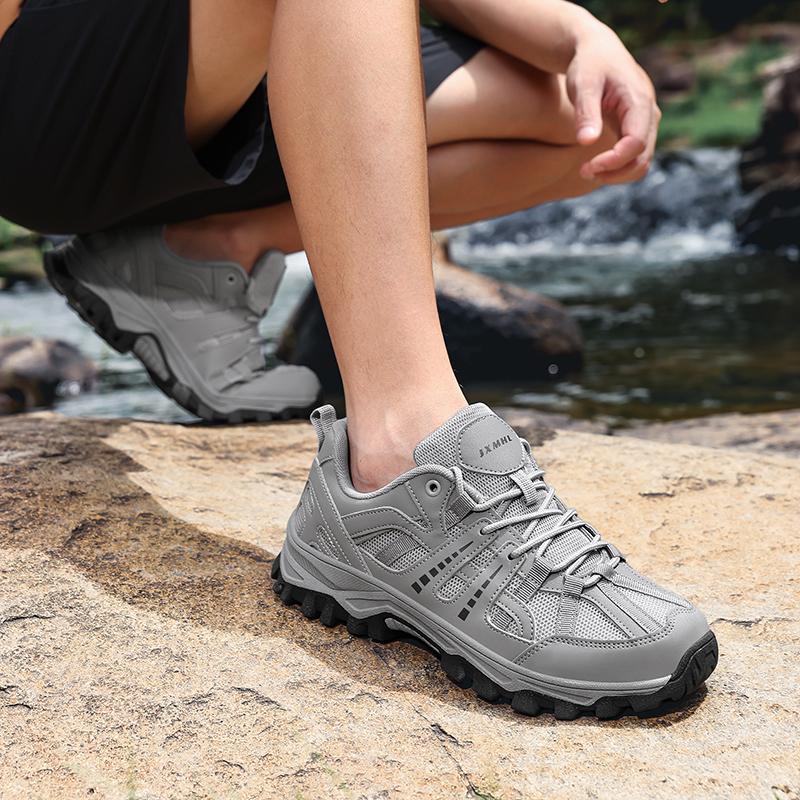 Fashion Breathable Slip on Male Casual Footwear Anti-slip Men Outdoor Walking Shoes Leisure Walk Mesh Flats Fashion Mens Casual Sneakers