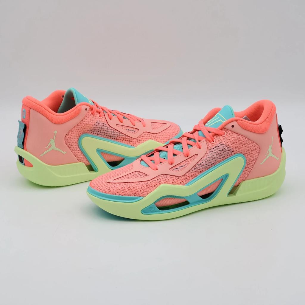 DX6733-600 Nike Jordan Tatum 1 Pink Lemonade Tint Aurora Green Yellow (Men's)