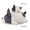 LIV HEART Mascot Marshmallow Animal French Bulldog Bubl 11cm Plush Toy (approx. Long) 48927-98