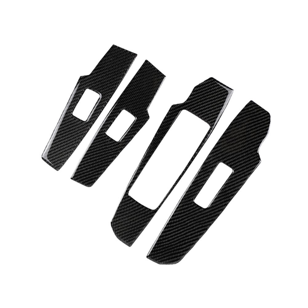 Car Accessories Interior Carbon Fiber Gear Panel Air Conditioning Cd Panel Wait Black Stickers For LEXUS IS250 IS350