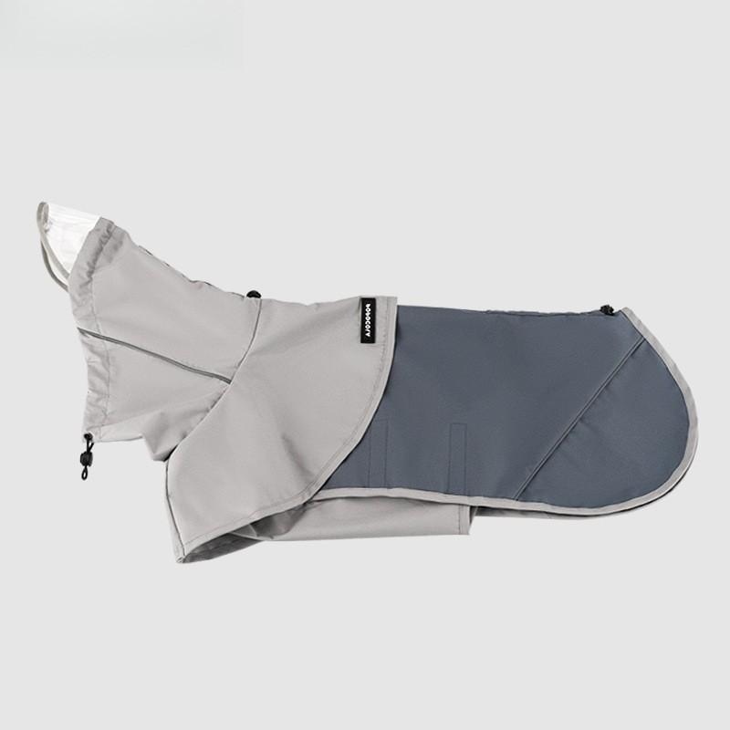Waterproof Dog Raincoat With Belly Protection Full Coverage Hooded Cape Small To Medium Dogs