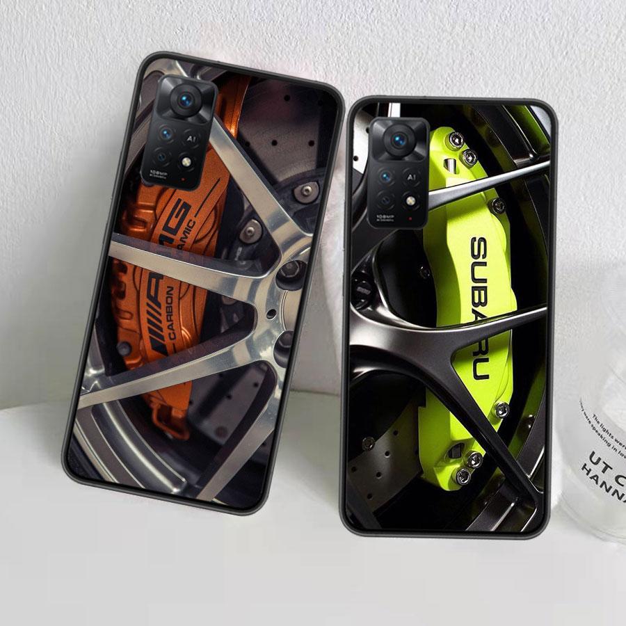 Custodia Germany Sport Car Hub Guscio Custodia per Telefono Per Redmi Note 13 Pro 5G Plus 12 12C 10 10A 10C 9 9A 9C 9T 8 8A K60 K70 Pro Xiaomi