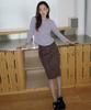 ODDCAROL Rosie Suede Skirt_Mocha