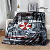 Biochemical Umbrella Printed Blanket Kids Warm Blanket Flannel Soft and Comfortable Blanket Home Travel Bedding Gift