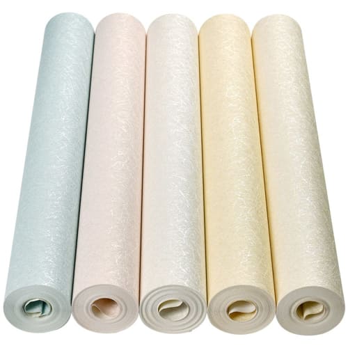 BYM Easy-Apply Wallpaper Stickers, Fabric-Like, Waterproof, Healthy, Rental-Friendly, Easy Repair, 60cm X 9m [Authentic] (Pink)