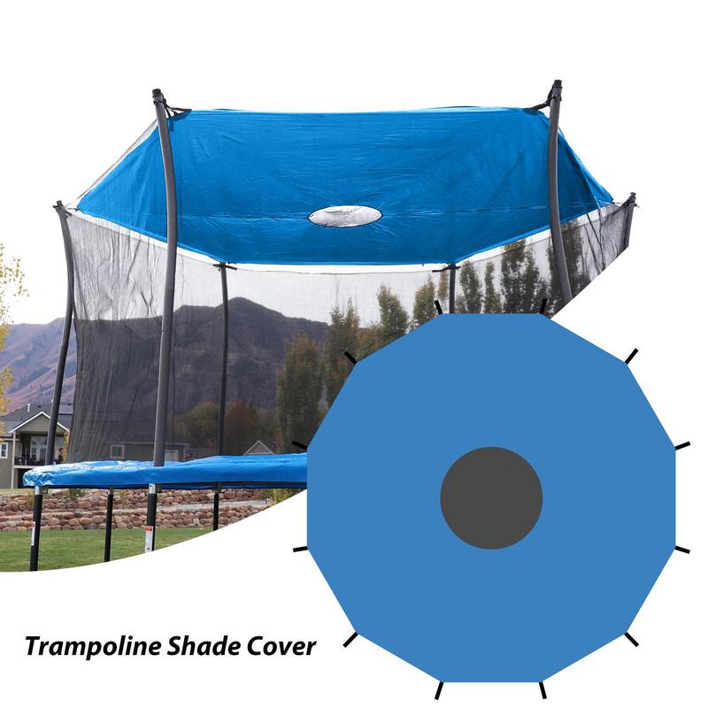 Trampoline Shade Anti-UV Trampolines Sunshade Easy To Install Trampoline Top Cover For Outdoor Playground Trampolines Sunshade