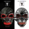 Luminous Cosplay Mask Ghost Party Props EL Wire Party Mask Props  Halloween