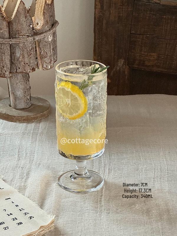 ZISIZ Elegant High-Stemmed Juice Glass