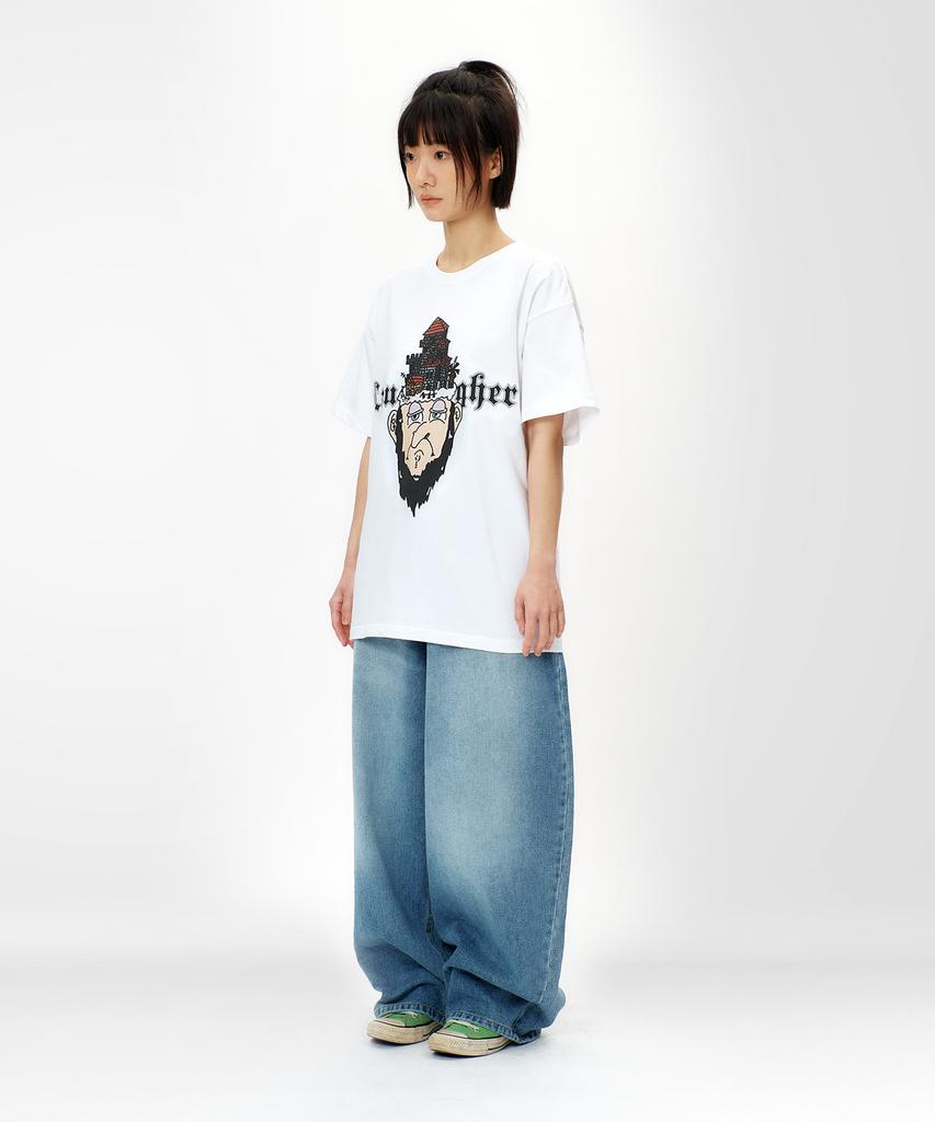 LAUGHER Halaputa T-Shirt - White