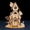 Halloween DIY Ghost Festival Wooden Puzzle - Children's Handmade Educational Toy