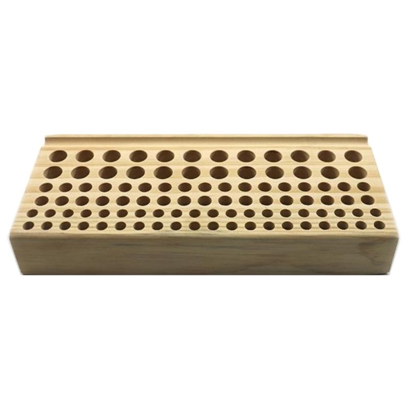 Wooden Leathercraft Tools Rack Stand Leather Craft Tools DIY Storage Rack Holder Storage Organizer Punching Tools