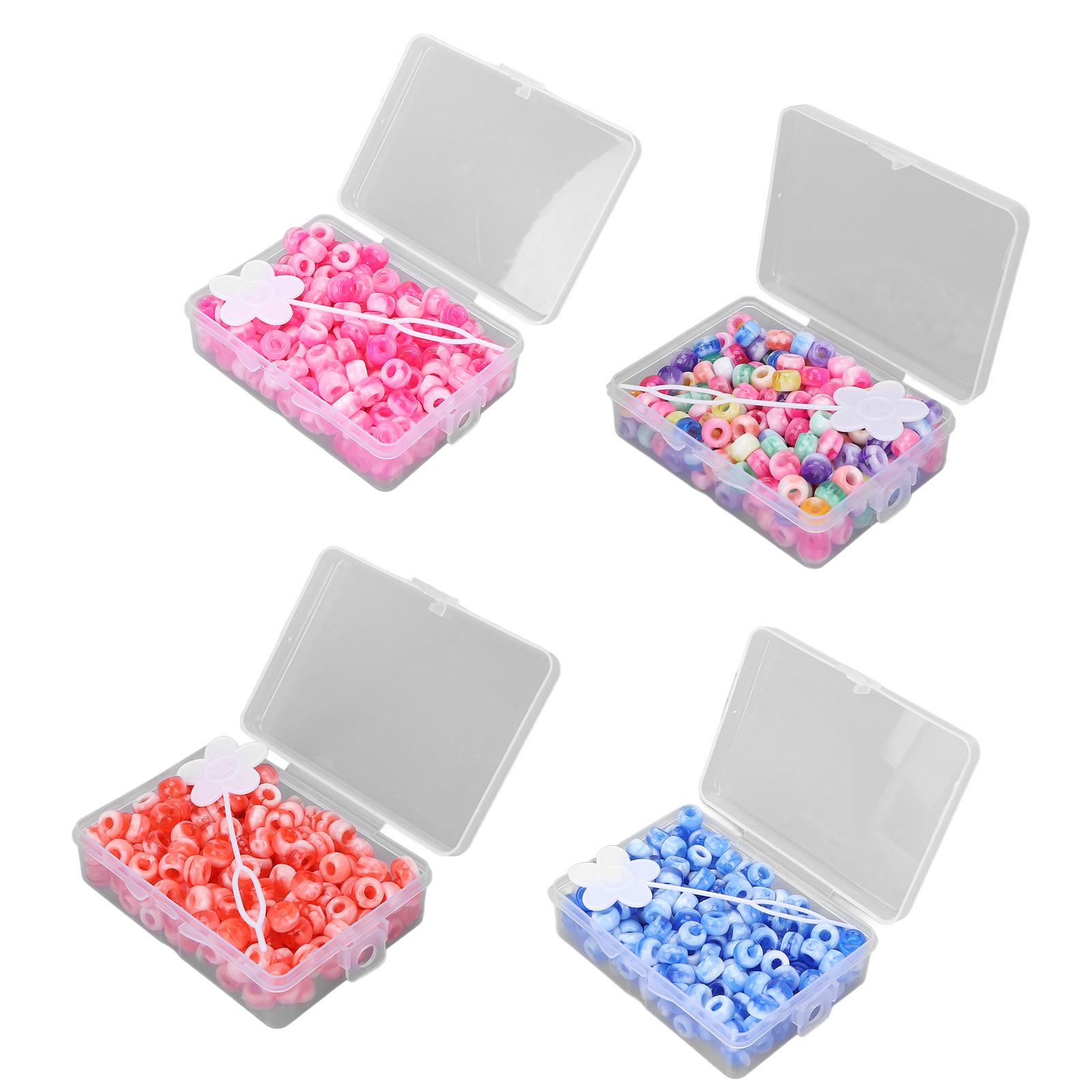 Набор бусин Pony для изготовления украшений в конфетных цветах — фото 3