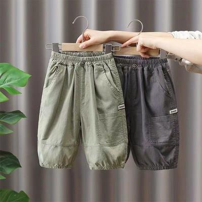 Boys' Summer Shorts Children's Thin Casual Baby Shorts Summer Cropped Pants