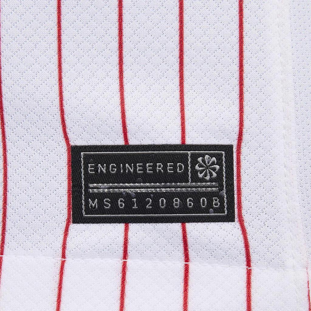 Nike Striped Round Neck Logo Print Short Sleeve Football Jersey Men Tops Blue FJ4273-100