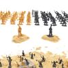 1:72 200/Set Plastic Ancient Soldier Figures Toy Archaic Soldiers Men Swordsman Action Figure DIY War Scene Toys Grey