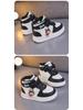 Girls' High-Top Canvas Shoes: Soft Sole, Shock-Absorbing, Anti-Slip Sports Sneakers for Toddlers & Kids - Autumn/Winter 2025 Collection.