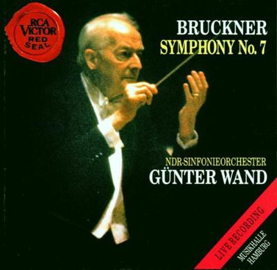 CD GUNTER WAND - Bruckner-Symphony No. 7 09026613982 RCA Red Seal 1993 US Classical Used