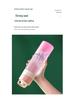 Sport-Sprühwasserflasche mit großem Fassungsvermögen: Tragbar, Lebensmittelqualität, für Männer & Frauen