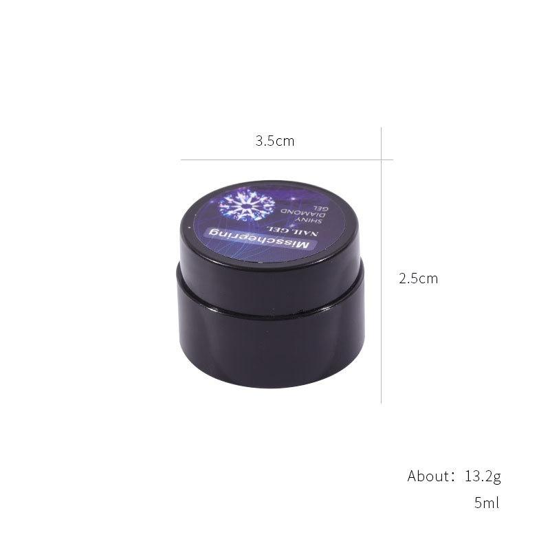 Super Glitter Sequins Gel Polish Flash Diamond Gel Shiny Nail Polish Soak Off Varnish Nail Art Gel Lacquer