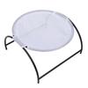Elevated Cat Hammock Bed Breathable Mesh Removable Washable Stable Construction Pet Raised Swing Bed for Indoor Kitty
