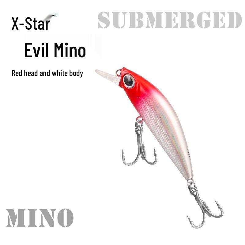 Barracuda Minnow Lure: Slow-Sinking, Long-Cast Wobbler for Accurate Sea Fishing
