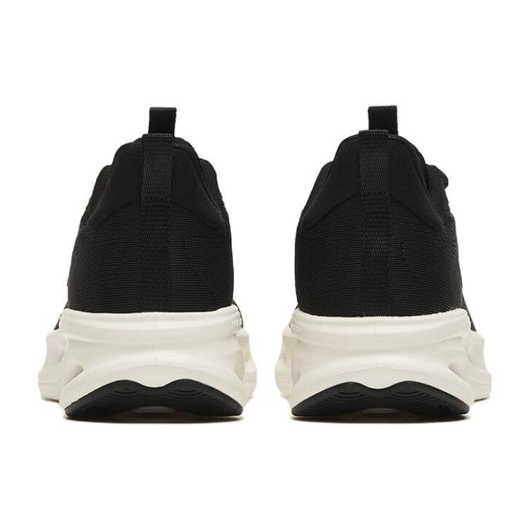 Anta Slip Resistant, Abrasion Resistant, Lightweight Low top Running Shoes Women's Black White 122315575-7