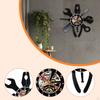 Hanging Clock Non Ticking Small Automotive Repair Tools Themed Decorative Wall Ornament for