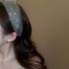 Headwear Rhinestone Headband Shiny Blingbling Hair Hoop Hair Accessories Wide Edge Hairband  Daily