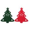 4pcs Christmas Tree Cutlery Holder Knife Fork Covers Table Decor Tableware Holder Bag Ornament New Year Party Dinner