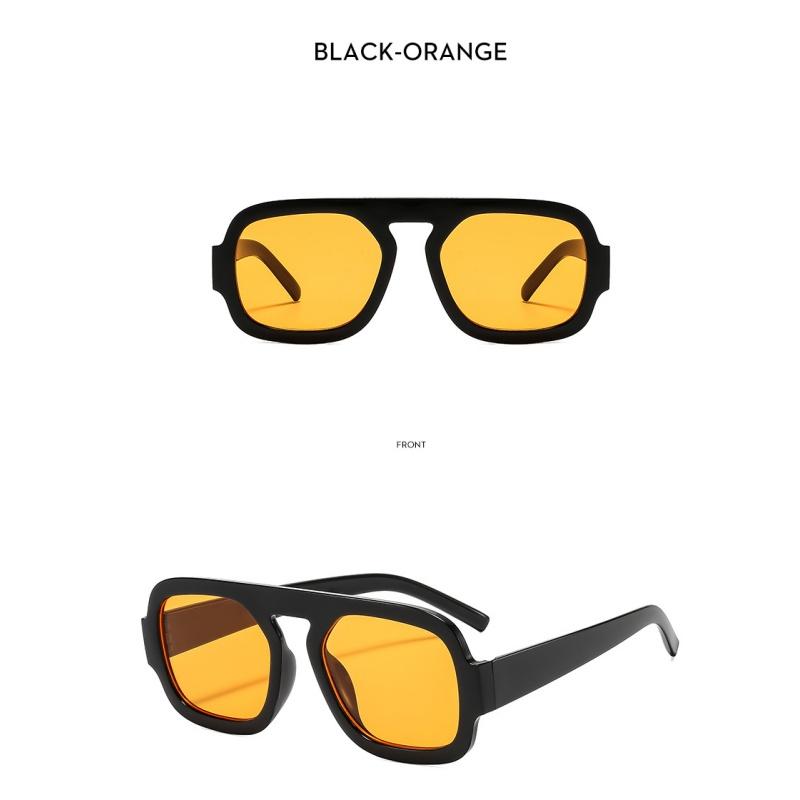 Women's sunglasses, single-beam square-frame sunglasses, men's and women's driving sunglasses