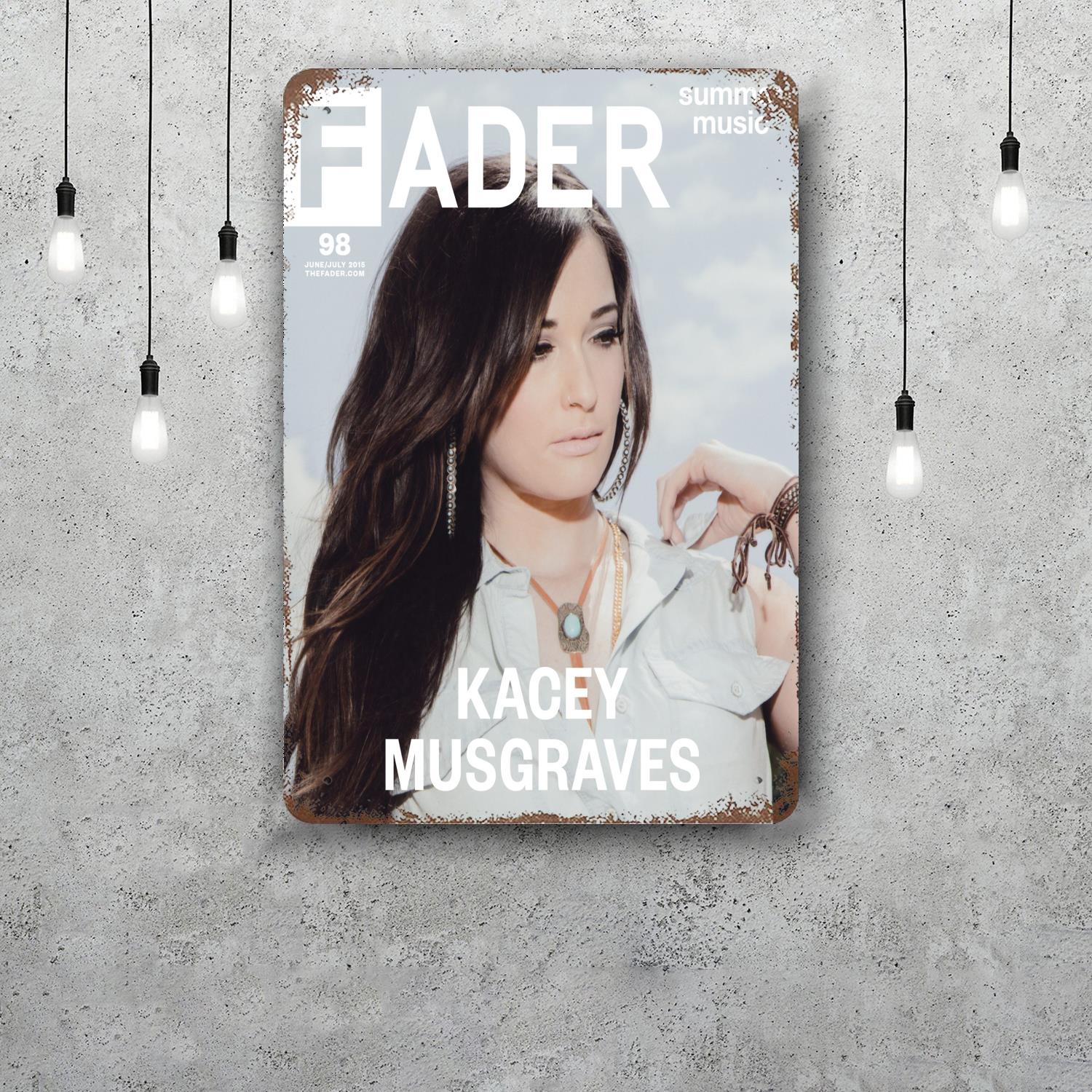 

casey musgraves Retro Vintage Tin Sign Poster Decorative Plaque Metal Plate Wall Decor 20x30cm（7.8x11.8inch）